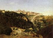 Jean Baptiste Camille  Corot Volterra oil painting reproduction